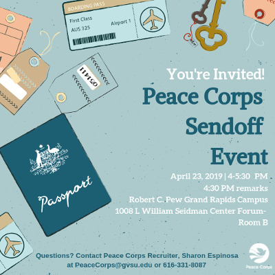 Peace Corps Send Off Celebration 2019